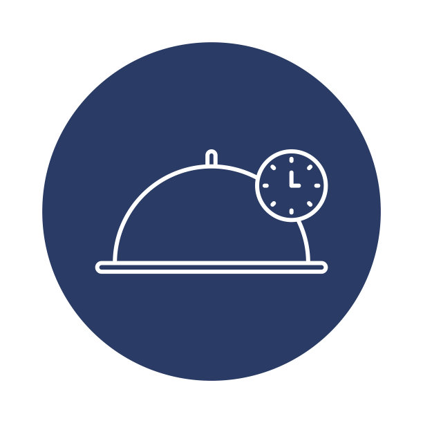 餐厅，用餐，时间，时钟，餐厅用餐时间图标图片下载