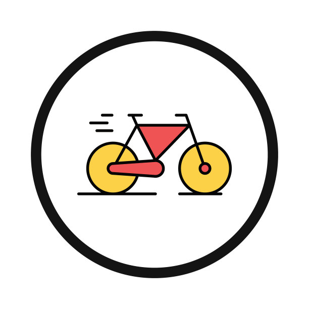 自行车，自行车，自行车图标图片下载