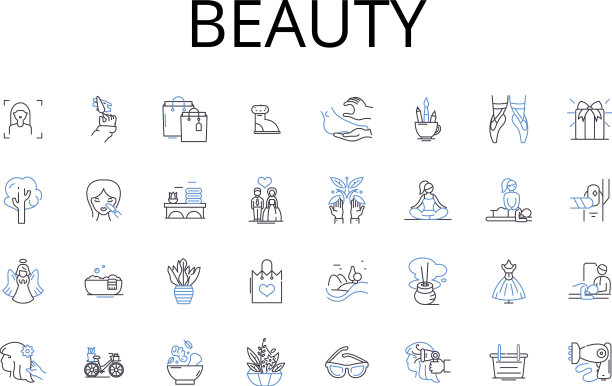 美线图标集合优雅辉煌图片下载