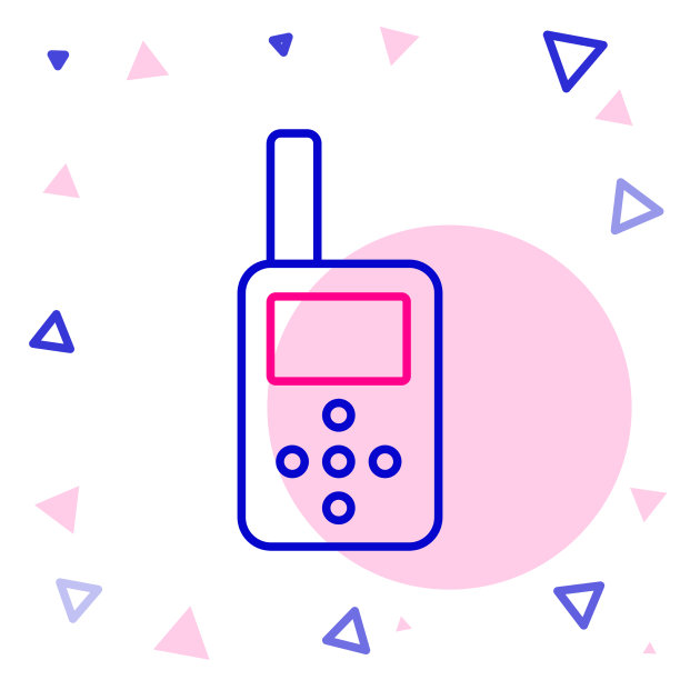 在线婴儿监视器对讲机图标隔离上图片下载