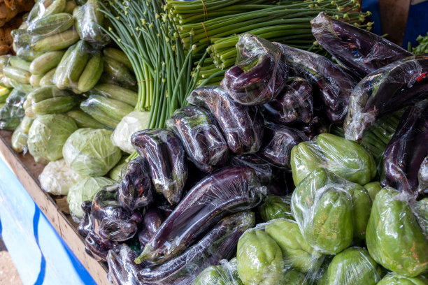 塑料包装蔬菜图片下载