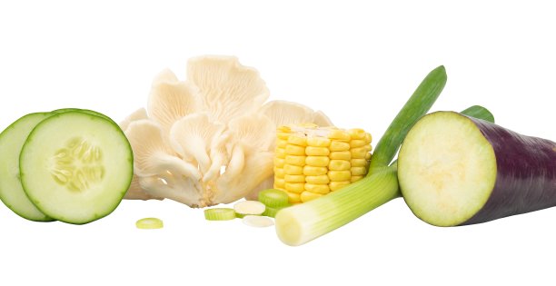 新鲜蔬菜组分离元素图片下载