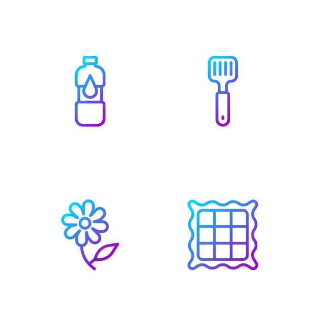 设行格子餐巾花瓶水图片下载