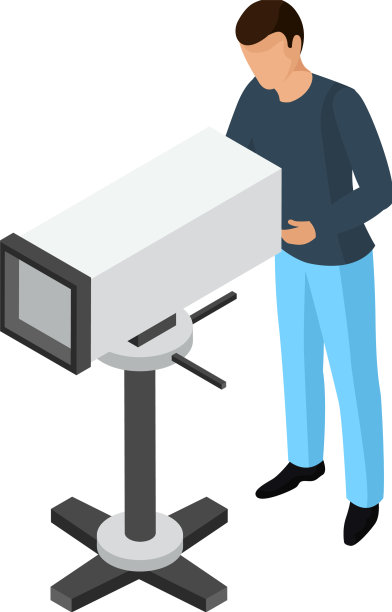 摄影师等距图片下载