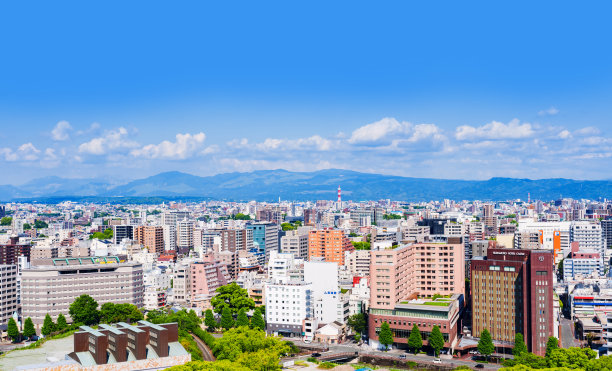 日本熊本市风景图片下载
