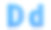 大写字母和小写字母3d隔离在白色背景上。D字母3d。3 d渲染。图片下载