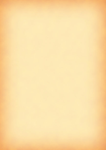 橙色背景，天空图案，用作A4文件封面或报告封面图片下载