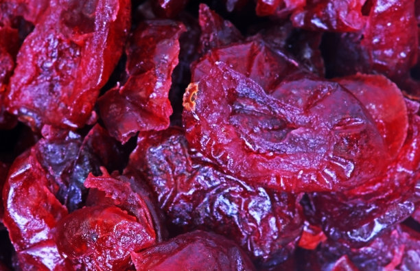 脱水蔓越莓的微距摄影图片下载