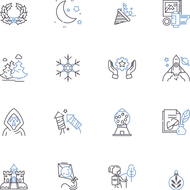 休闲线图标收藏放松图片下载