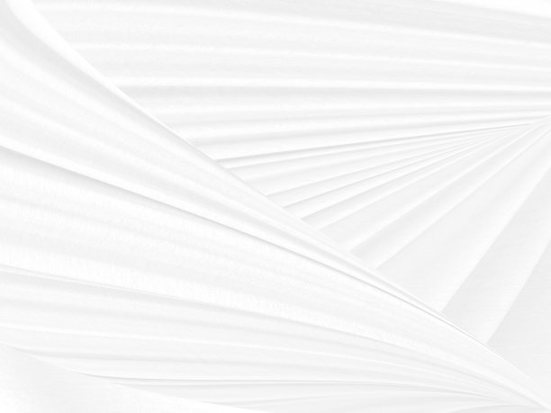 干净光滑的曲线编织美丽柔软的织物抽象形状装饰时尚纺织品银白色背景图片下载