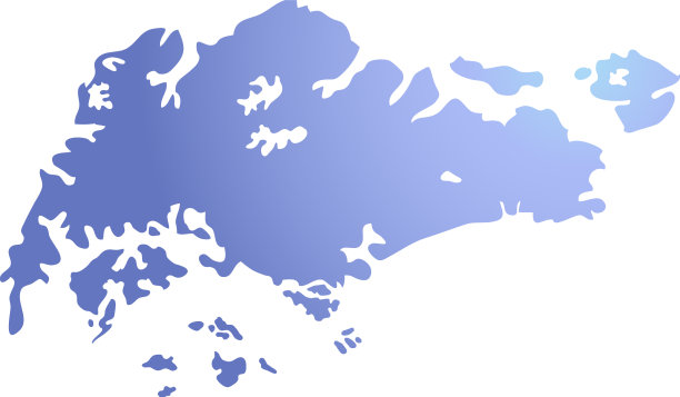 新加坡平面地图图片下载