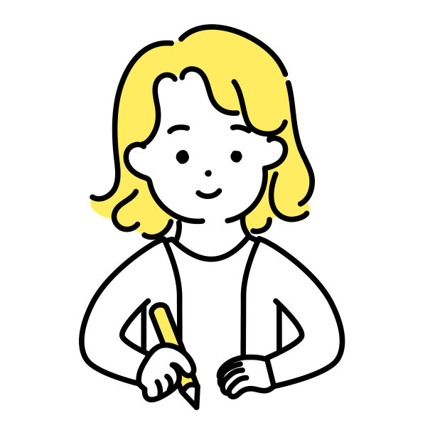 可爱人插画系列_中性人_学习图片下载