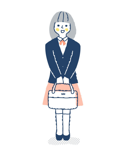 穿日本校服的女孩图片下载