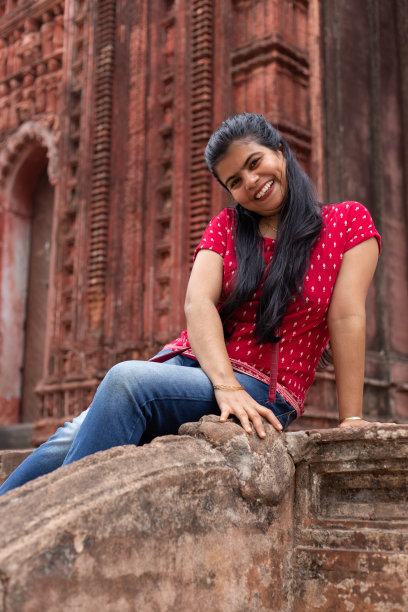 西孟加拉邦的兵马俑神庙图片下载