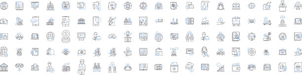 整合线图标集合集成图片下载