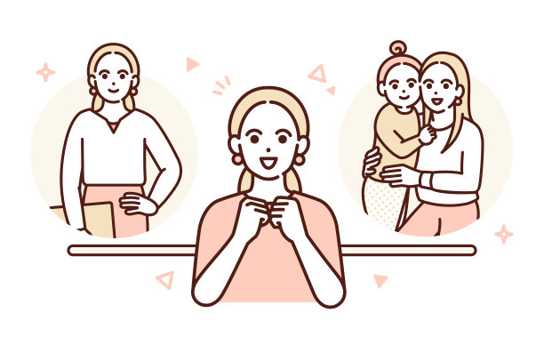 这是一个利用短工时制度来丰富工作和生活的人的形象。图片下载