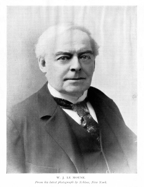 威廉·勒·莫因肖像照，美国演员，19世纪图片下载