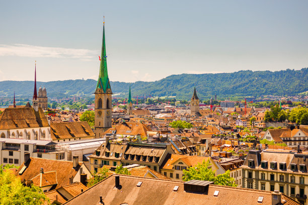 苏黎世。瑞士。图片下载