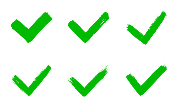 肮脏的垃圾手绘tick v与笔触矢量插图集。图片下载