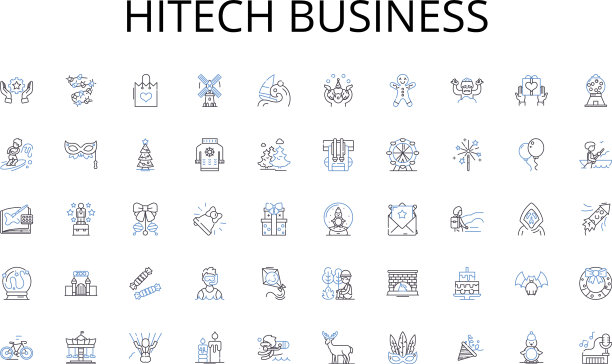 Hitech业务线图标收集拼接图片下载