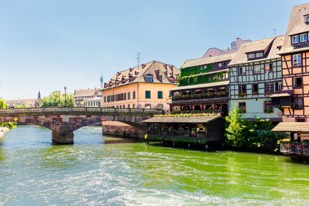 斯特拉斯堡。法国。夏天图片下载