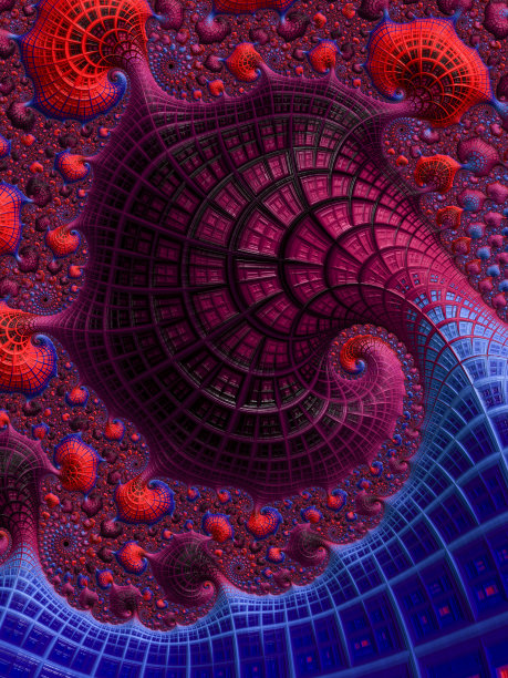 纹理的分形图片下载