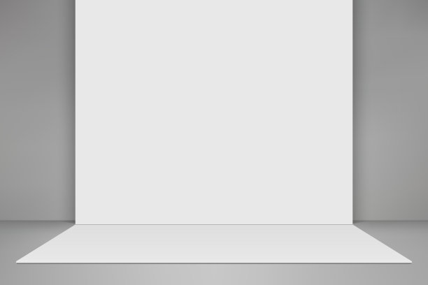 空荡荡的演播室背景有聚光灯。图片下载