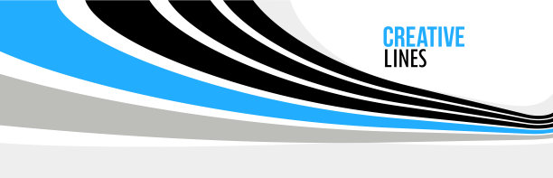 三维线条在运动矢量抽象背景下，创意立体曲线条纹的动态构成、运动与技术。图片下载