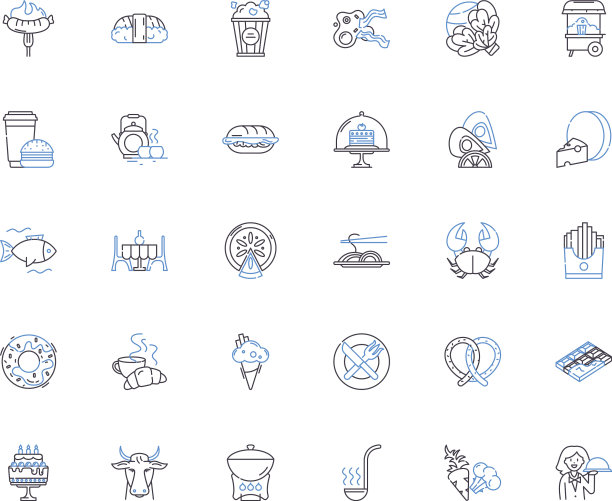 宴会线图标集合宴会图片下载