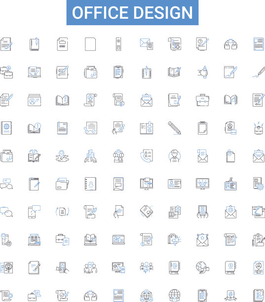 办公室设计大纲图标集合办公室图片下载