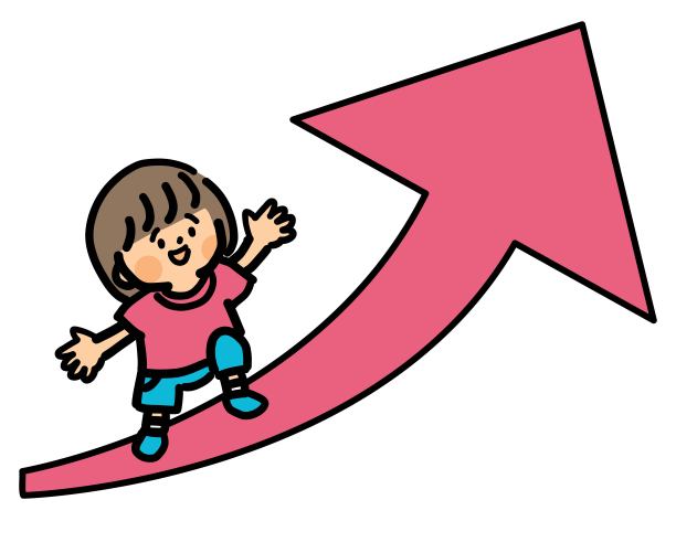 快乐的女孩带着红箭图片下载