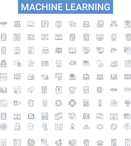 机器学习大纲图标收集机图片下载