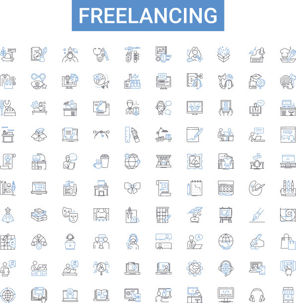 自由职业者大纲图标收集自由职业者图片下载