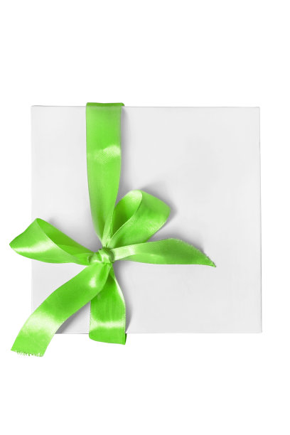 捆扎礼品盒隔离图片下载