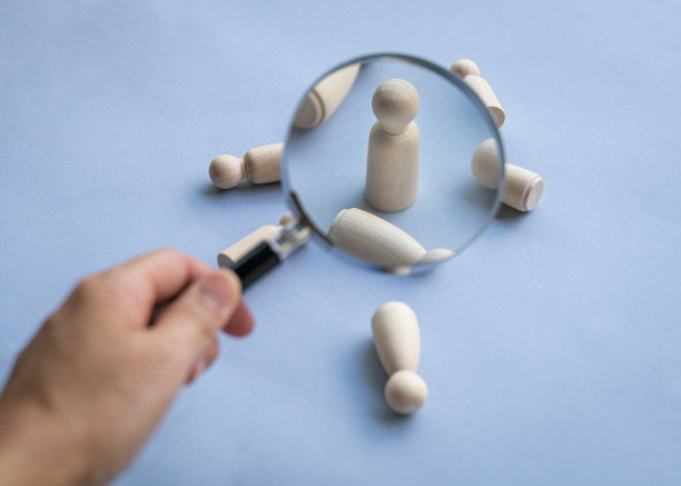 人才搜寻或选拔理念。图片下载