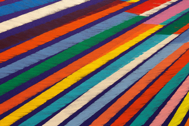 油漆在画布上:抽象图案在多色色调-背景图片下载