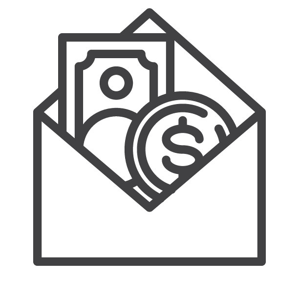 现金转账线性图标图片下载