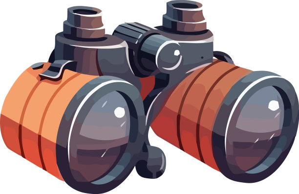 现代相机上的变焦镜头图片下载