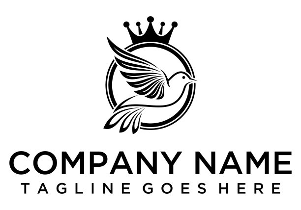 鸟类Logo设计矢量素材图片下载