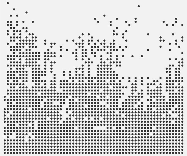 像素马赛克。像素衰减图。下降的像素。抽象的背景。图片下载