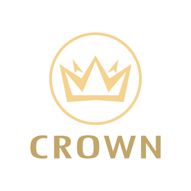 皇冠标志设计矢量插图设计图片下载