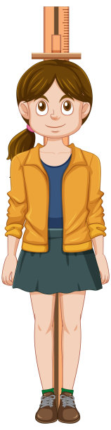 青春期女孩测量身高图片下载