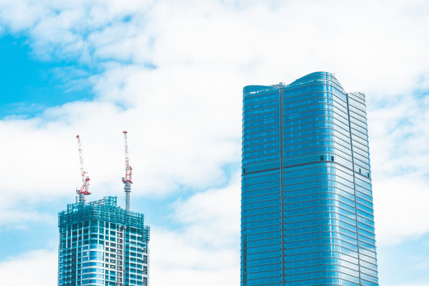 东京用起重机施工图片下载