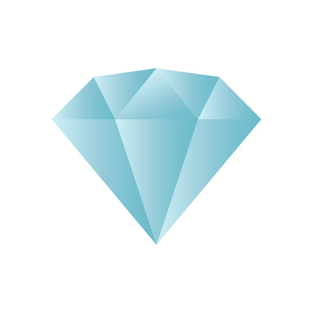 钻石矢量图标隔离在白色背景图片下载