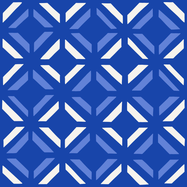 波西米亚手绘手工木版印刷几何矢量无缝图案图片下载