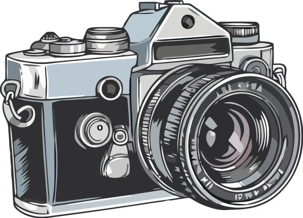 古董相机象征着摄影师的创造力图片下载