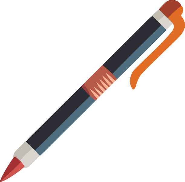 创意办公设备笔图标图片下载