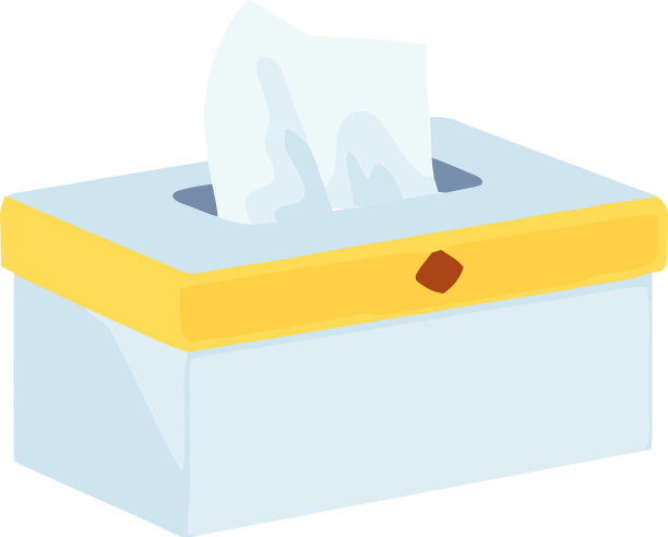 白色盒子里的湿纸巾图片下载