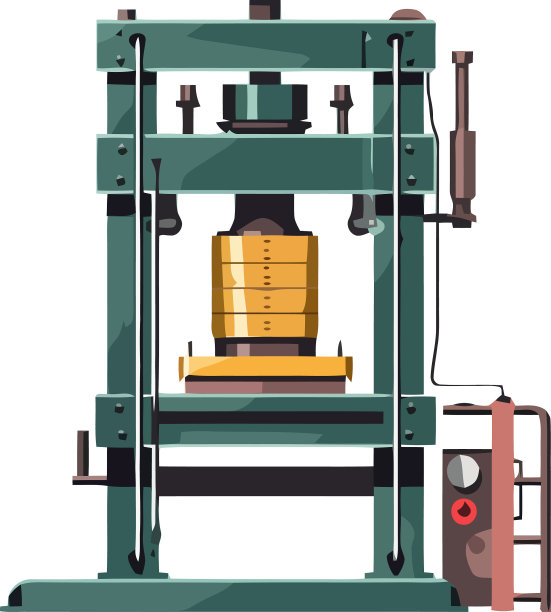重型机械在钢铁厂工作图片下载
