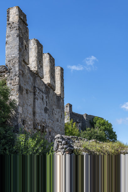 废弃的Kayakoy (Karmylassos的Levissi村)石屋图片下载